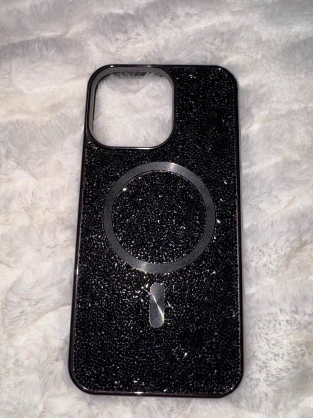 Black stud glitter MVMT Case